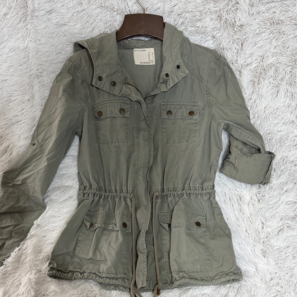 Life in Progress Sage Utility Jacket - Picture 6 of 9